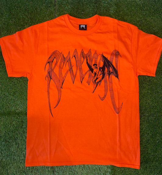 Revenge Orange Griffin Tee (Large)